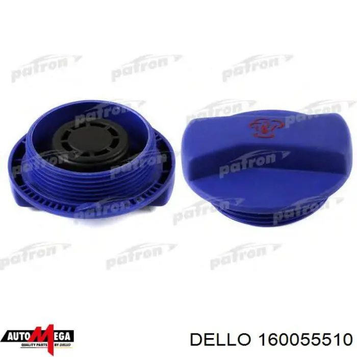 Купити 160055510 Dello/Automega Кришка розширювального бачка