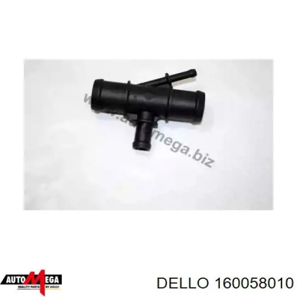 Фланець системи охолодження (трійник) Dello/Automega 160058010 ціна, від 6.73 USD