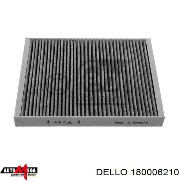 Повітряний фільтр салону Dello/Automega 180006210