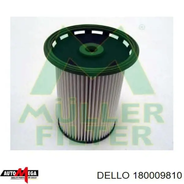 Фільтр тонкого очищення палива Dello/Automega 180009810 ціна, від 17.78 USD