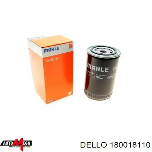 Повітряний фільтр 180018110 Dello/Automega
