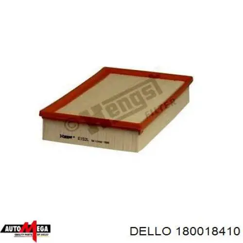 Повітряний фільтр 180018410 Dello/Automega