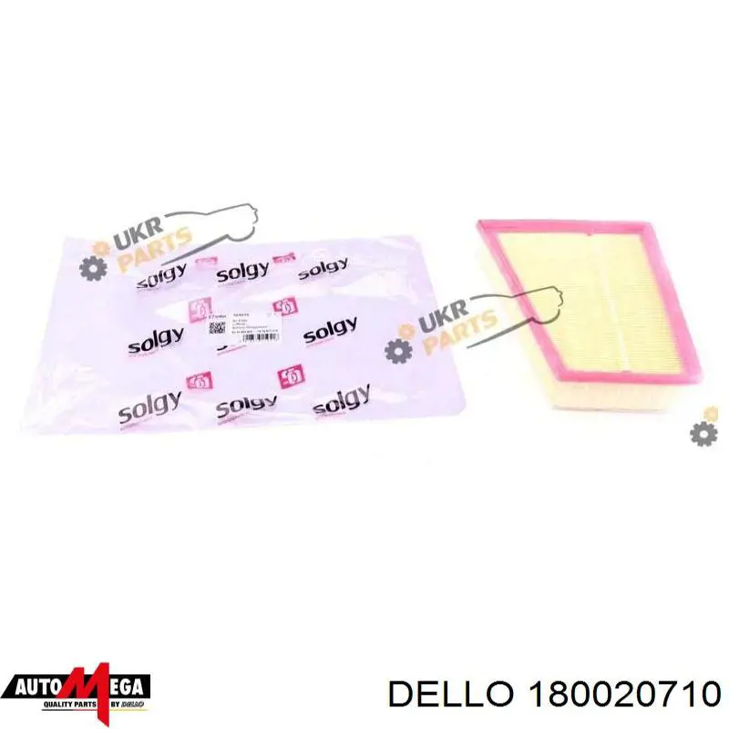 Елемент повітряного фільтра Dello/Automega 180020710 ціна, від 6.57 USD
