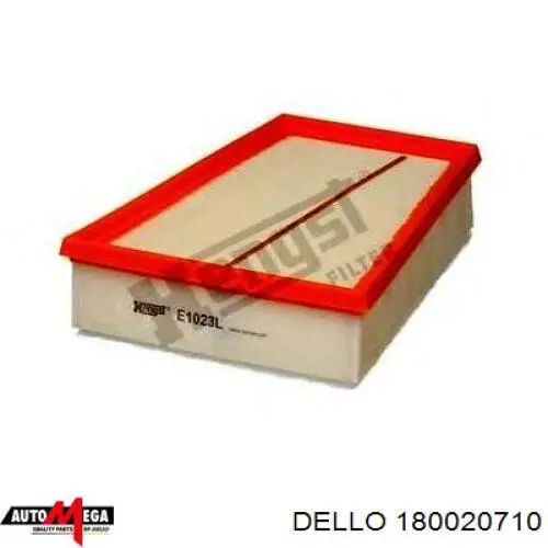Повітряний фільтр 180020710 Dello/Automega