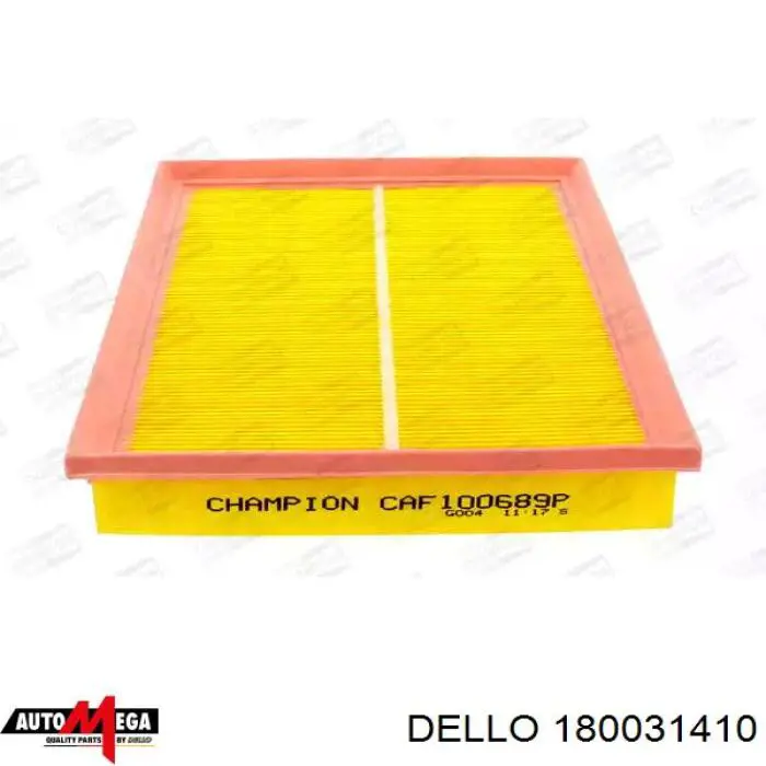 Елемент повітряного фільтра Dello/Automega 180031410 ціна, від 4.26 USD