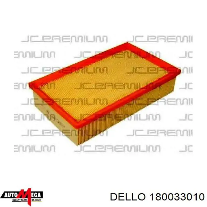 Повітряний фільтр 180033010 Dello/Automega