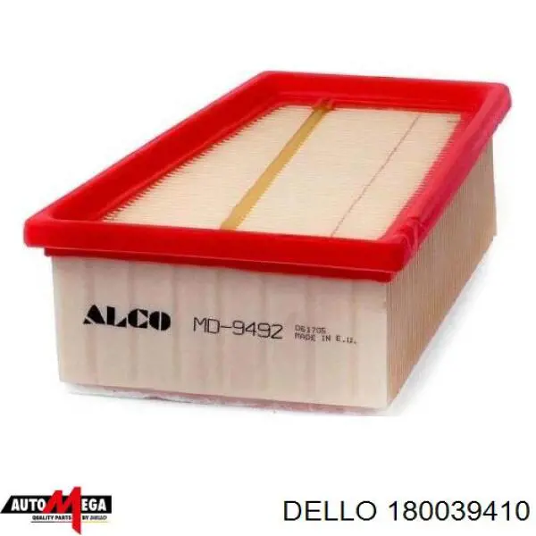 Елемент повітряного фільтра Dello/Automega 180039410 ціна, від 5.72 USD