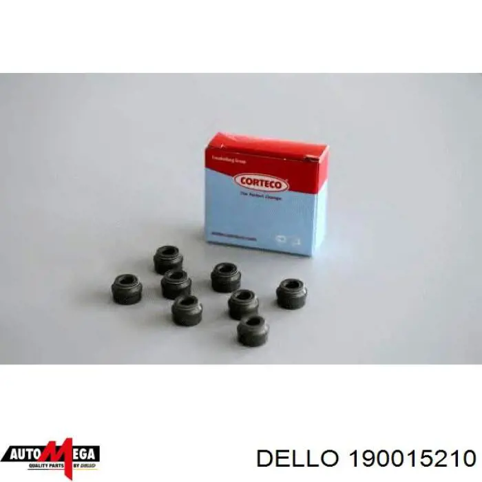 190015210 Dello/Automega сальник клапана (маслознімний, впуск/випуск)