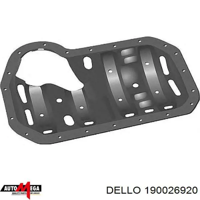 190026920 Dello/Automega прокладка піддону картера двигуна