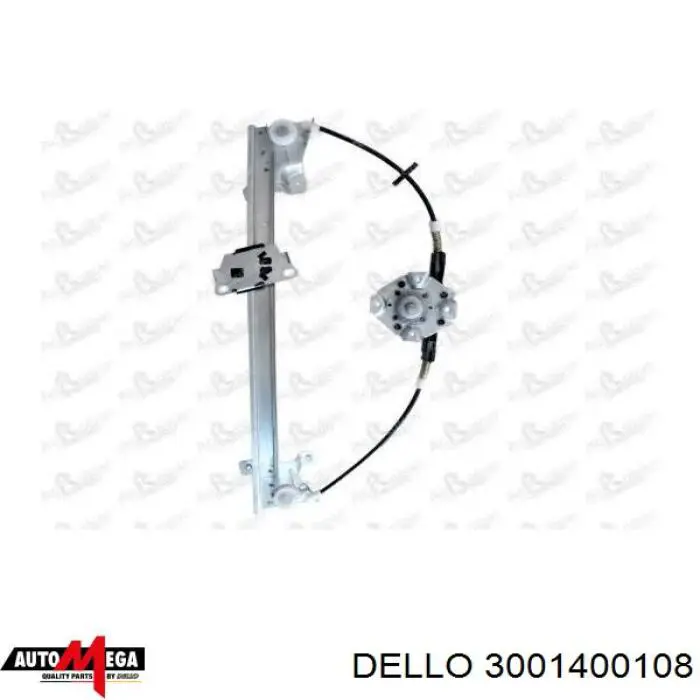 3001400108 Dello/Automega механізм склопідіймача двері передньої, правої