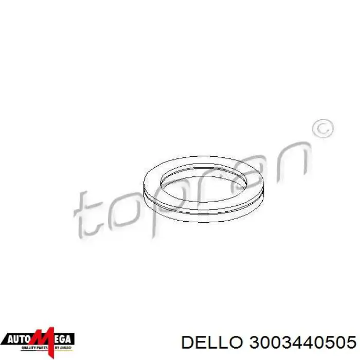 Купити 3003440505 Dello/Automega Підшипник опорний амортизатора, переднього