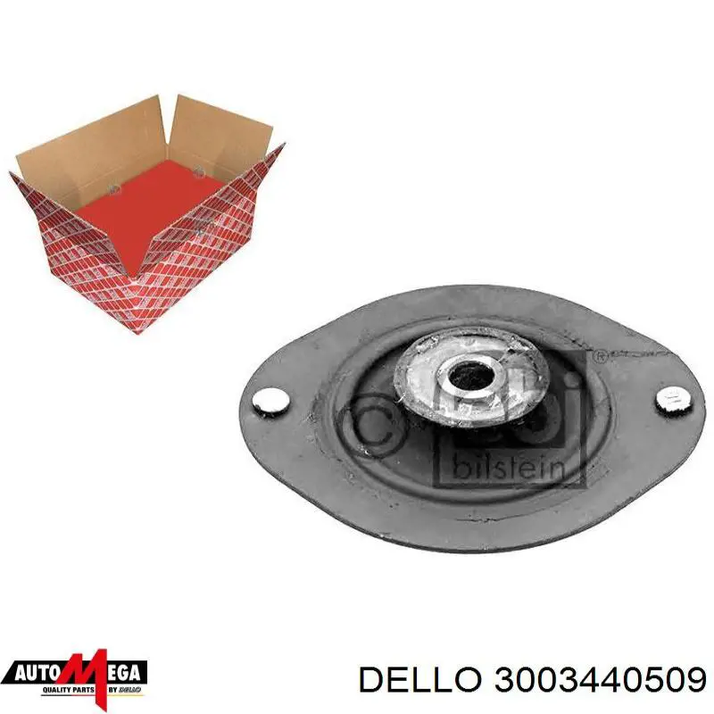 Опора стійки амортизатора переднього Dello/Automega 3003440509 ціна, від 12.98 USD