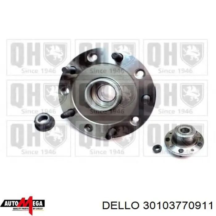 Маточини задніх коліс Dello/Automega 30103770911 ціна, від 87.15 USD