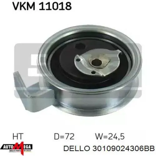 Ролик ГРМ Dello/Automega 30109024306BB