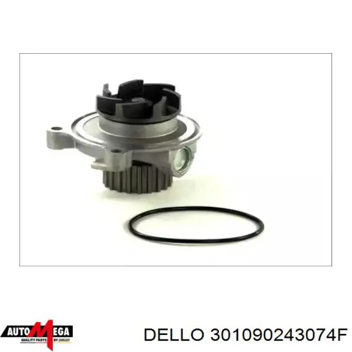 Ролик натягувача ременя ГРМ 301090243074F Dello/Automega
