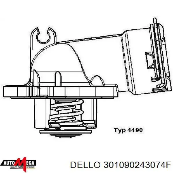 Ролик ГРМ Dello/Automega 301090243074F