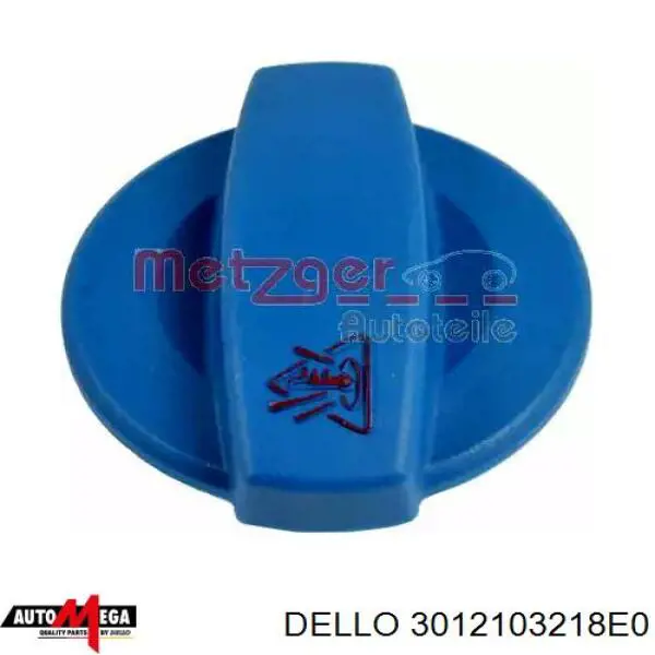 Купити 3012103218E0 Dello/Automega Кришка розширювального бачка