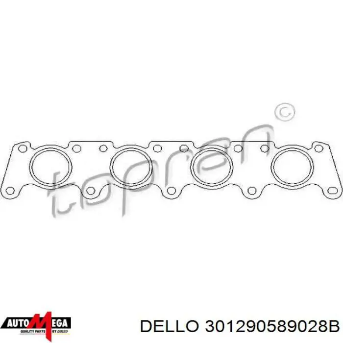 Прокладка випускного колектора Volvo 8677056 ціна, від 5.48 USD