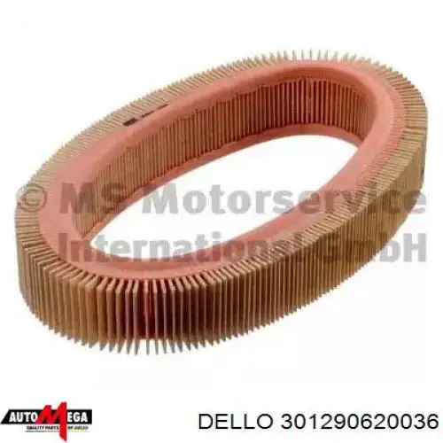 Купити 301290620036 Dello/Automega Автомобільний фільтр повітря