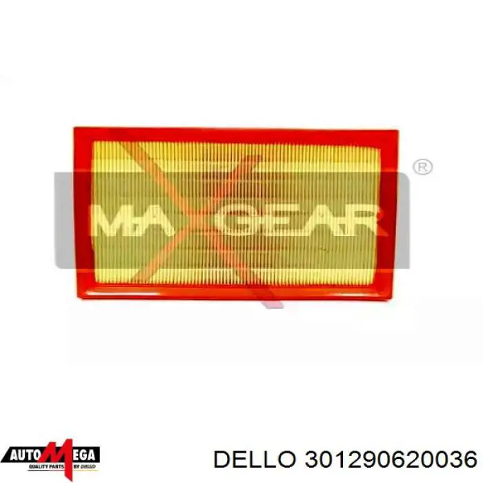 Елемент повітряного фільтра Dello/Automega 301290620036 ціна, від 3.96 USD
