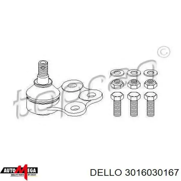 3016030167 Dello/Automega Кульові на авто