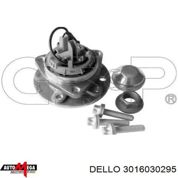 Передня маточина 3016030295 Dello/Automega