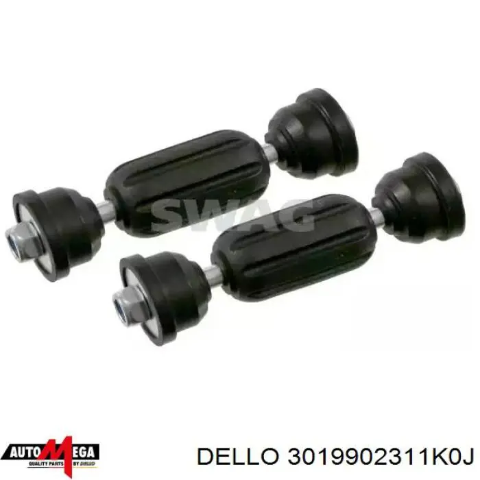 Сайлентблок переднього важеля 3019902311K0J Dello/Automega