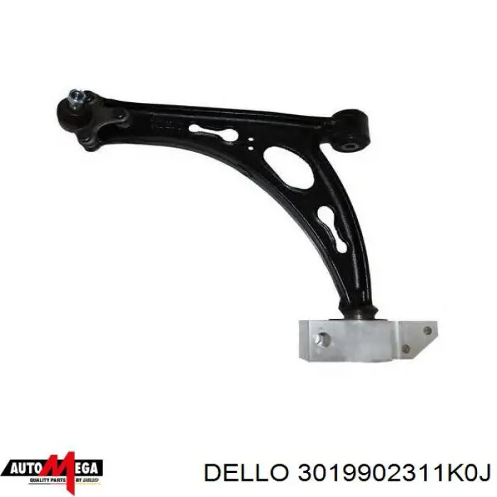 3019902311K0J Dello/Automega Сайлентблок переднього нижнього важеля