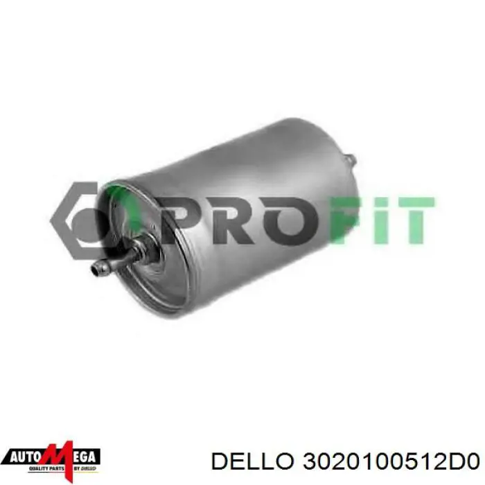 3020100512D0 Dello/Automega Фільтр палива