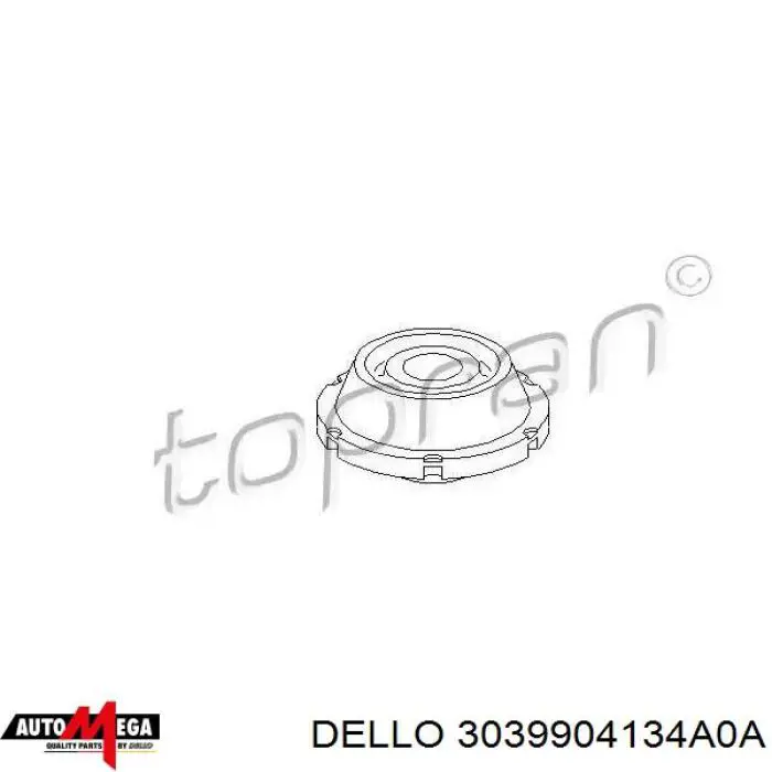 Купити 3039904134A0A Dello/Automega Сайлентблок передньої підвіски