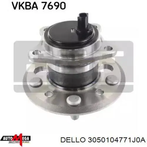Маточина заднього колеса Dello/Automega 3050104771J0A