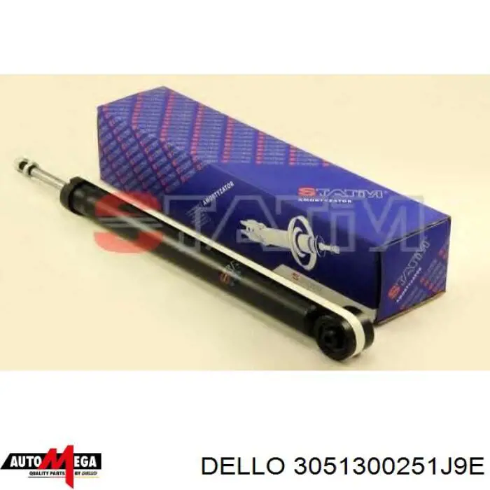 Амортизатор задній Dello/Automega 3051300251J9E ціна, від 26.06 USD