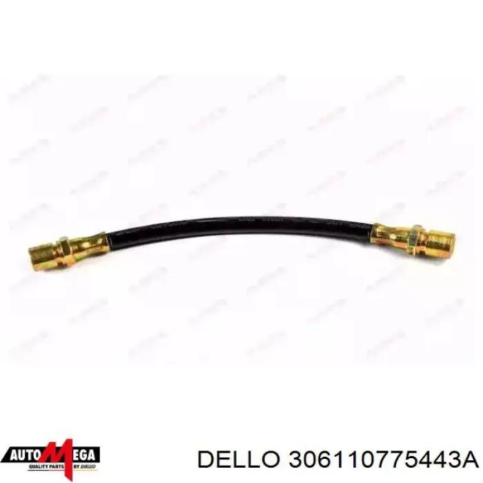 306110775443A Dello/Automega Шланг гальмівний задній