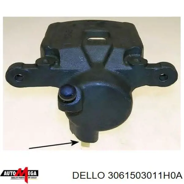 Гальмівні диски передні 3061503011H0A Dello/Automega