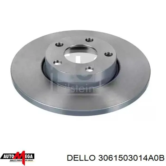 3061503014A0B Dello/Automega диск гальмівний передній