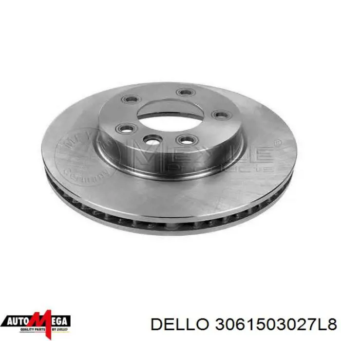 3061503027L8 Dello/Automega диск гальмівний передній