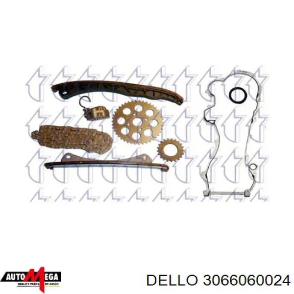 Купити 3066060024 Dello/Automega Комплект ланцюга ГРМ
