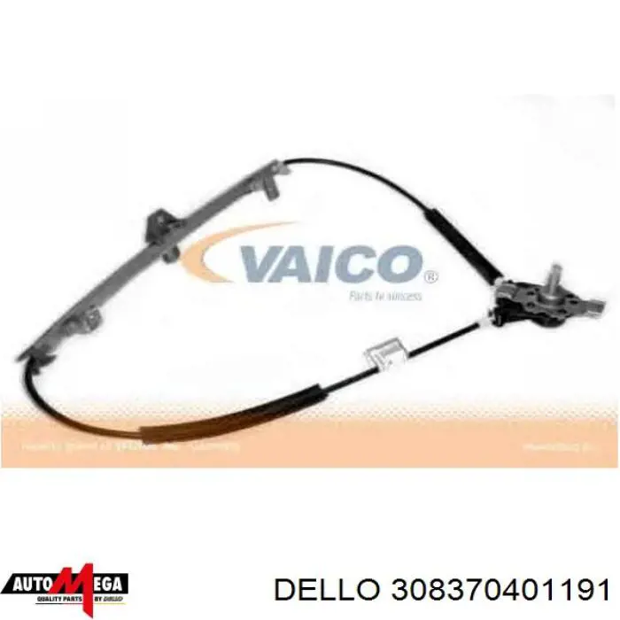 Склопідйомник з електродвигуном Dello/Automega 308370401191 ціна, від 7.83 USD