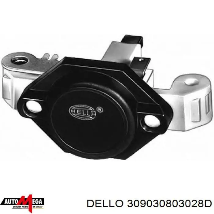 309030803028D Dello/Automega реле-регулятор генератора, (реле зарядки)