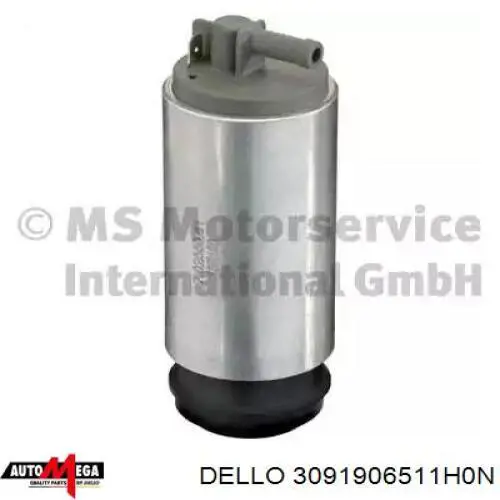 Елемент-турбінка паливного насосу Dello/Automega 3091906511H0N ціна, від 24.95 USD