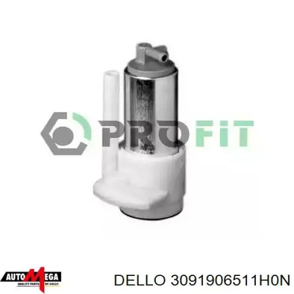 3091906511H0N Dello/Automega Елемент-турбінка паливного насосу