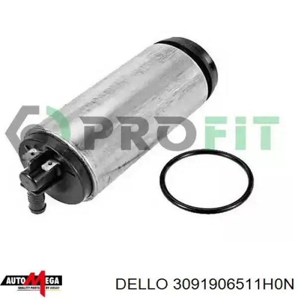Елемент-турбінка паливного насосу Dello/Automega 3091906511H0N ціна, від 24.95 USD