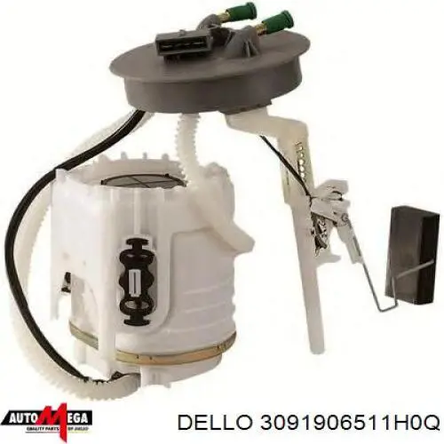 Елемент-турбінка паливного насосу Dello/Automega 3091906511H0Q