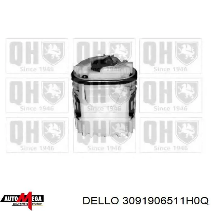 3091906511H0Q Dello/Automega елемент-турбінка паливного насосу