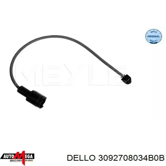 3092708034B0B Dello/Automega датчик абс (abs передній)