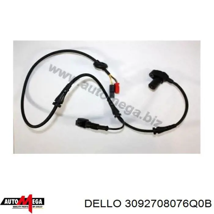 3092708076Q0B Dello/Automega датчик абс (abs задній, лівий)