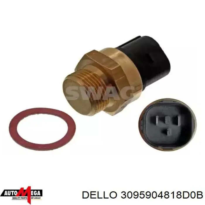 Купити 3095904818D0B Dello/Automega Датчик включення вентилятора