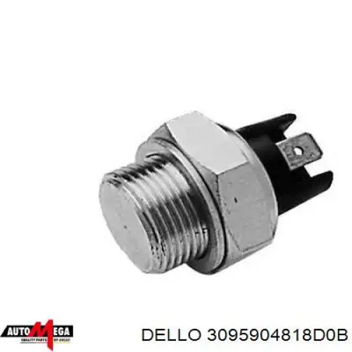 3095904818D0B Dello/Automega термо-датчик включення вентилятора радіатора