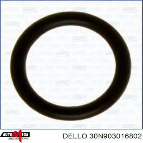 30N903016802 Dello/Automega прокладка фланця (трійника системи охолодження)