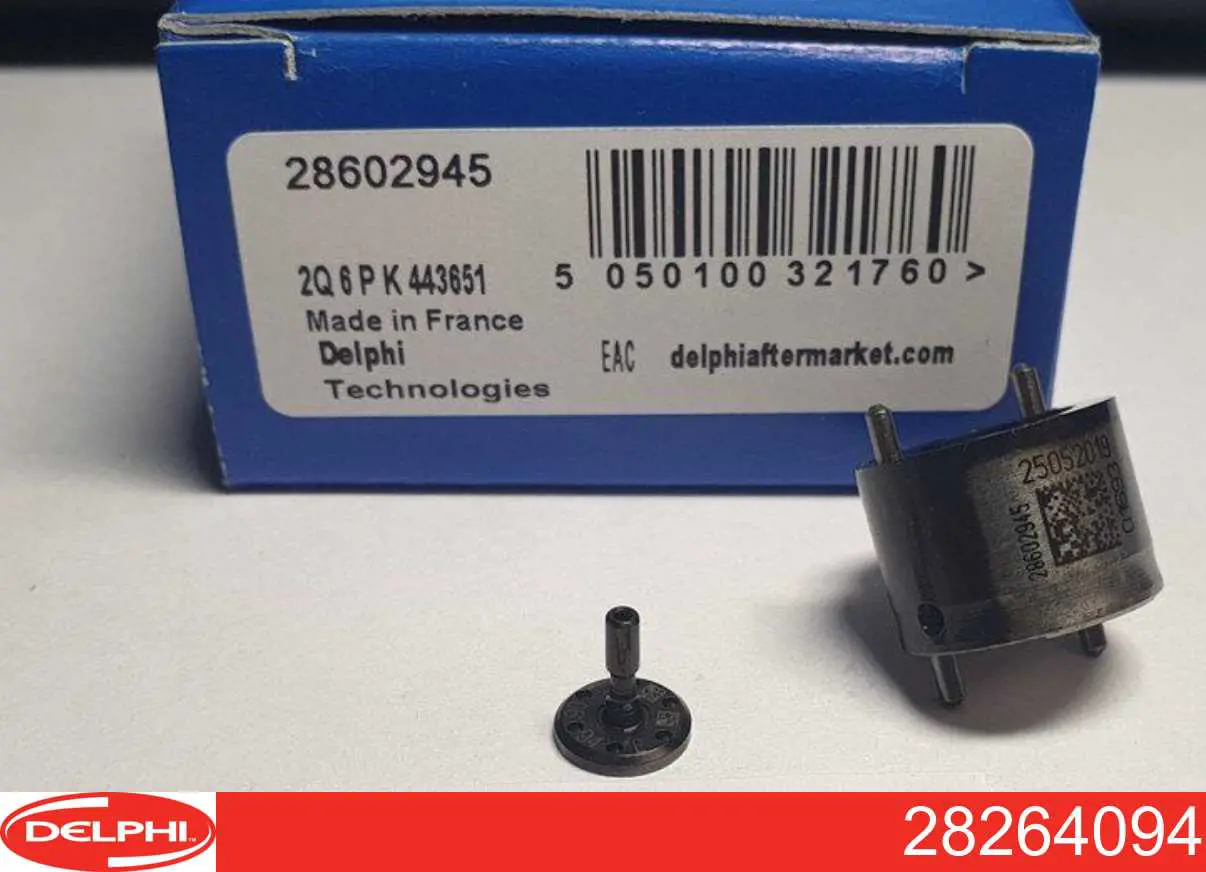 28264094 Delphi Клапан форсунки